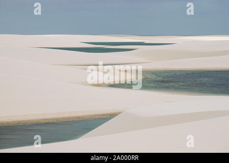 Lençóis Maranhenses Banque D'Images