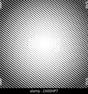 Fond monochrome de gradient. Effet de demi-teinte Illustration de Vecteur
