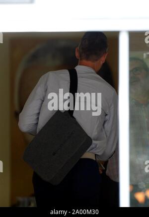 Pozuelo Madrid, Espagne. 19 Sep, 2019. Iñaki Urgdangarin arrivant à ' Hogar Don Orione ' à Madrid 19/09/2019 Credit : CORDON PRESS/Alamy Live News Banque D'Images