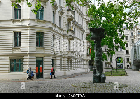 Yorckstrasse, Riehmers Hofgarten, Kreuzberg, Berlin, Deutschland Banque D'Images
