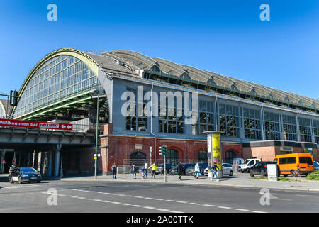 La gare Ostbahnhof, Friedrichshain, Berlin, Deutschland Banque D'Images