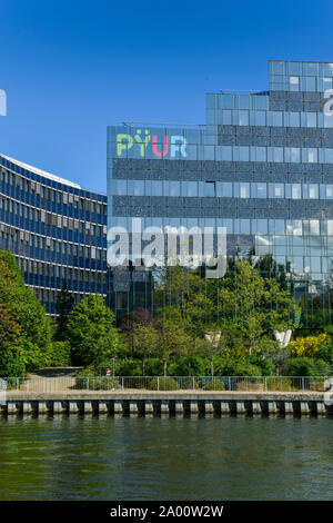 PYUR, Buerozentrum, Kaiserin-Augusta-Allee, Moabit, Mitte, Berlin, Deutschland Banque D'Images
