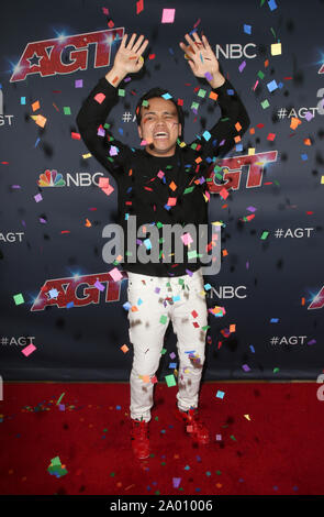 Hollywood, CA. 18 Sep, 2019. Kodi Lee, à 'America's Got Talent' saison finale 14 Tapis Rouge à la Kodak Theater à Hollywood, Californie le 18 septembre 2019. Credit : Faye Sadou/media/Alamy Punch Live News Banque D'Images