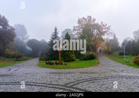 Belles couleurs d'automne arboretum Banque D'Images