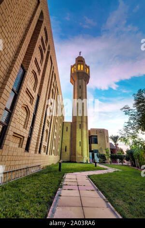 Belle Mosquée Dammam-Saudi en France Banque D'Images