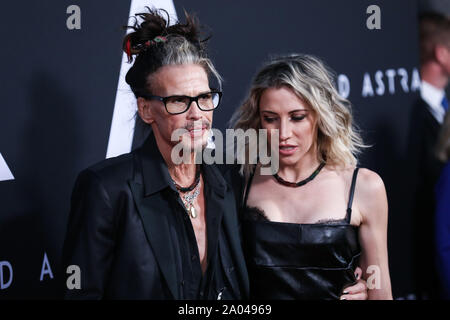 HOLLYWOOD, LOS ANGELES, CALIFORNIE, USA - 18 SEPTEMBRE : Steven Tyler et Aimee Preston arrivent à la Los Angeles première de la 20th Century Fox's 'Ad Astra' tenue au cinéma ArcLight Cinerama Dome d'Hollywood, le 18 août 2019 à Hollywood, Los Angeles, Californie, États-Unis. (Photo par Xavier Collin/Image Press Office) Banque D'Images