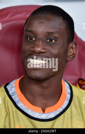 Rome, Italie. 19 Sep, 2019. Demba Ba d'Istanbul Basaksehir au cours de l'UEFA Europa League match entre l'AS Roma et Basaksehir au Stadio Olimpico, Rome, Italie le 19 septembre 2019. Photo par Giuseppe maffia. Credit : UK Sports Photos Ltd/Alamy Live News Banque D'Images