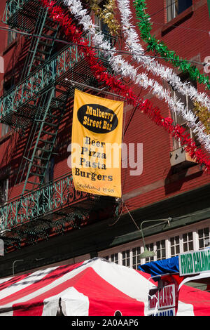 93ème fête annuelle de San Gennaro dans Little Italy, New York City, USA Banque D'Images