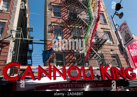 93ème fête annuelle de San Gennaro dans Little Italy, New York City, USA Banque D'Images