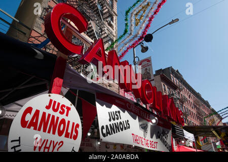 93ème fête annuelle de San Gennaro dans Little Italy, New York City, USA Banque D'Images