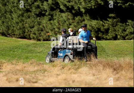 L'Irlande du Nord pendant son Rory McIlroy premier tour dès le jour de l'Open PGA BMW à Wentworth Golf Club, Surrey Banque D'Images