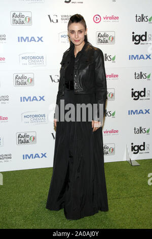 Sesto San Giovanni (MI), inauguration de la nouvelle "Notorius Cinemas multiplex. Dans la photo : Federica Vincenti Banque D'Images