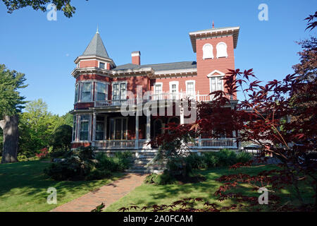 Stephen King's house à Bangor, Maine, USA Banque D'Images