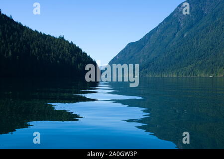 Lac Alouette, Maple Ridge, Colombie-Britannique, Canada Banque D'Images