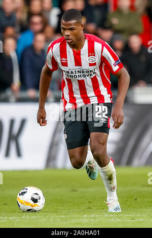 Eindhoven, Pays-Bas. 19 Sep, 2019. PSV Eindhoven - Sporting Clube de Portugal SCP, 19-09-2019, football, saison 2019-2020, Europa League Phase de groupes, stade Philips, PSV dvd Denzel Dumfries : Crédit Photos Pro/Alamy Live News Banque D'Images