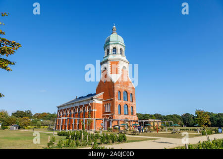 Chapelle de l'hôpital de Netley building, Royal Victoria Country Park, l'abbaye de Netley (Netley), un village sur la côte sud de l'Hampshire, le sud de l'Angleterre Banque D'Images