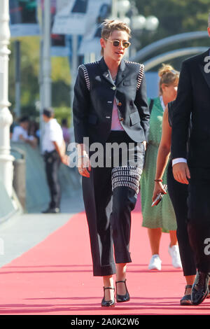 San Sebastian, Espagne. Sep 20, 2019. Kristen Stewart à la 'Seberg' Premiere pendant le 67e festival du Film de San Sebastian au théâtre Victoria Eugenia de San Sebastian, Espagne. Le 20 septembre 2019. Credit : MediaPunch Inc/Alamy Live News Banque D'Images