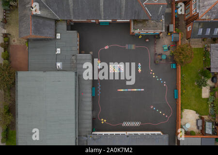 Ansdell, du comté, de l'école primaire. Lytham St Annes Banque D'Images