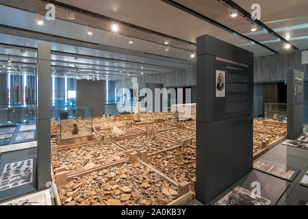 Le Musée archéologique de Troie à Çanakkale, Turquie Banque D'Images