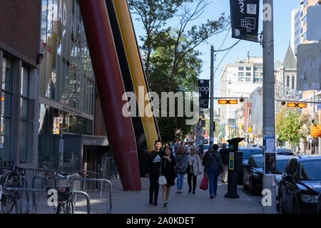 Toronto est une ville très walkable Banque D'Images