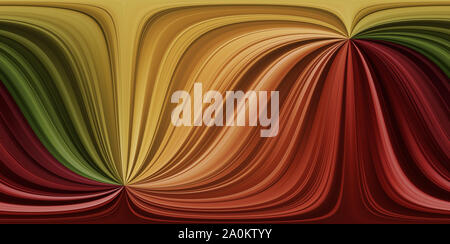 Rouge, orange, jaune, vert des lignes courbes, abstract seamless background Banque D'Images