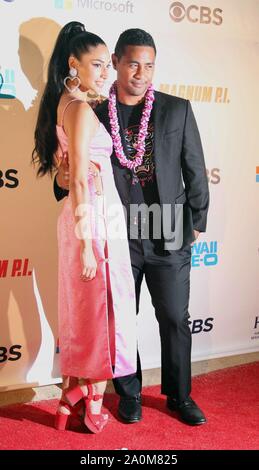 19 septembre 2019 - Meaghan Rath et Katrina Law s'amuser sur le tapis ...
