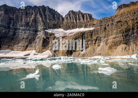 Grinnell Glacier, Glacier National Park Banque D'Images