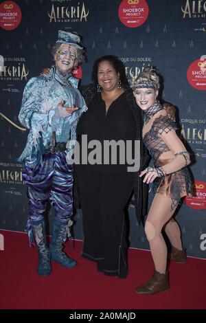 Septembre 19, 2019, Toronto, Ontario, Canada : L'actrice canadienne Kim Roberts assistant à la première tapis rouge du Cirque du Soleil, Alegria production plus emblématique sous le chapiteau à la place de l'Ontario, à Toronto, au Canada. (Crédit Image : © Angel Marchini/Zuma sur le fil) Banque D'Images