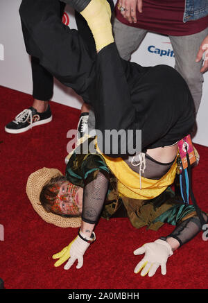 Las Vegas, USA. 20 Sep 2019. Matt Shultz de Cage The Elephant assiste au iHeartRadio Music Festival à T-Mobile Arena le 20 septembre 2019 à Las Vegas, Nevada. Photo : imageSPACE/MediaPunch MediaPunch Crédit : Inc/Alamy Live News Banque D'Images