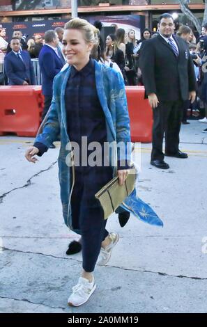 Morgan Freeman Piper Perabo et arriver à la moquette noire pour l 'ange est tombé' premiere au Regency Theatre Westwood CA le 20 août 2019. Avec Piper Perabo : où : Hollywood, California, United States Quand : 21 août 2019 Source : WENN.com Banque D'Images