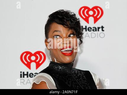 Las Vegas, NV, USA. Sep 20, 2019. Noelle Scaggs aux arrivées pour 2019 iHeartRadio Music Festival - VEN, T-Mobile Arena, Las Vegas, NV le 20 septembre 2019. Credit : JA/Everett Collection/Alamy Live News Banque D'Images