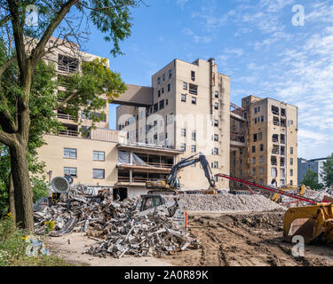 Réaménagement de l'Hôpital d'Edgewater Banque D'Images