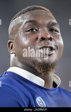 Tokyo, Japon. Sep 21, 2019. La France à la bamba Demba Rugby World Cup 2019 Le Bassin C match entre la France et l'Argentine à Tokyo Stadium. La France bat l'Argentine 23-21. Credit : Rodrigo Reyes Marin/ZUMA/Alamy Fil Live News Banque D'Images