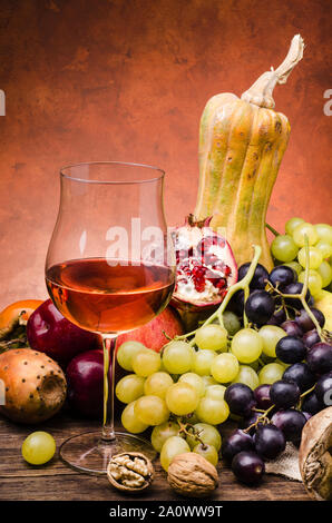 Still Life.fruits d'automne, les couleurs et les saveurs Banque D'Images