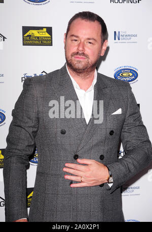 Londres, Royaume-Uni. Sep 21, 2019. Danny Dyer assiste à la Paul Strank Charity Gala des étoiles filantes hospices pour enfants et les rayons du soleil la charité à la Banque d'Angleterre Sports Centre à Londres. Credit : SOPA/Alamy Images Limited Live News Banque D'Images
