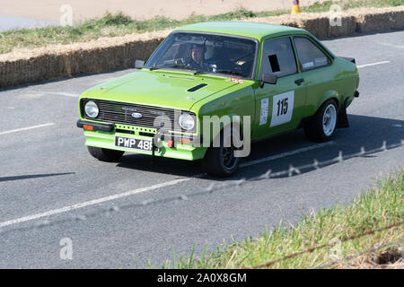 Ford Escort RS 2000 Mk 2 Baie de Watergate Hillclimb Vitesse 2019 sept. Banque D'Images