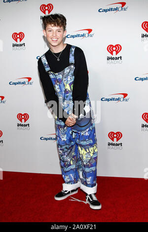 Sartorius Jacob arrive pour l'iHeartRadio Music Festival à la T-Mobile Arena de Las Vegas, Nevada le Samedi, Septembre 21, 2019. Photo de James Atoa/UPI Banque D'Images