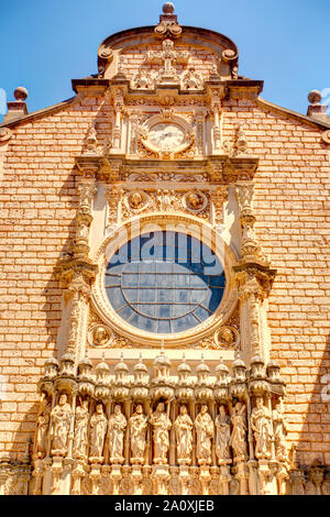 Monserrat, l'Espagne, l'image HDR Banque D'Images