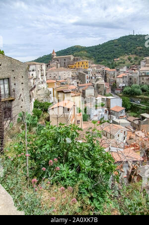 Détail d'un italienne de Sicile nommé Castiglione di Sicilia Banque D'Images