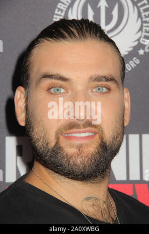 Los Angeles, USA. 16 Sep, 2019. Weston Cage Coppola 09/16/2019 'l'exécution avec le Diable' premiere tenue au Writers Guild Theatre de Los Angeles, CA Crédit : Cronos/Alamy Live News Banque D'Images