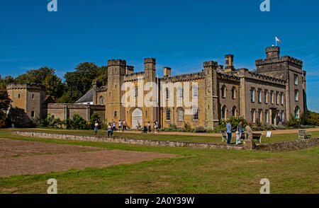 Château de Chiddingstone Banque D'Images