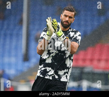 Londres, Royaume-Uni. 22 Sep, 2019. Wolverhampton Wanderers' Rui Patricio au cours d'English Premier League entre Wolverhampton Wanderers et Crystal Palace à Selhurst Park Stadium, Londres, Angleterre le 22 septembre 2019 : Crédit photo Action Sport/Alamy Live News Banque D'Images