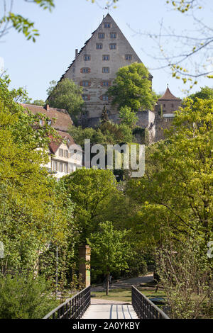 La ville médiévale de Schwaebisch Hall en Allemagne Banque D'Images