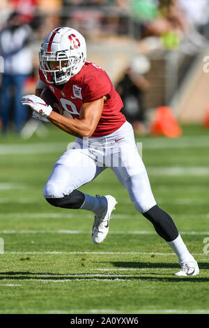 Stanford, Californie, USA. Sep 21, 2019. Au cours de la NCAA football match entre l'Oregon Ducks et le Stanford Cardinal à Stanford Stadium de Stanford, en Californie. Chris Brown/CSM/Alamy Live News Banque D'Images