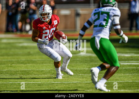 Stanford, Californie, USA. Sep 21, 2019. Au cours de la NCAA football match entre l'Oregon Ducks et le Stanford Cardinal à Stanford Stadium de Stanford, en Californie. Chris Brown/CSM/Alamy Live News Banque D'Images