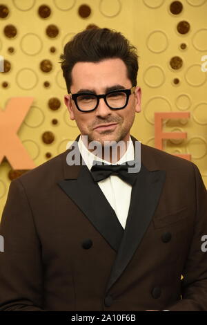 Septembre 22, 2019, Los Angeles, Californie, USA : Daniel Levy au cours de tapis rouge pour des arrivées du 71e Emmy Awards, au théâtre. (Crédit Image : © Kathy Hutchins/Zuma sur le fil) Banque D'Images