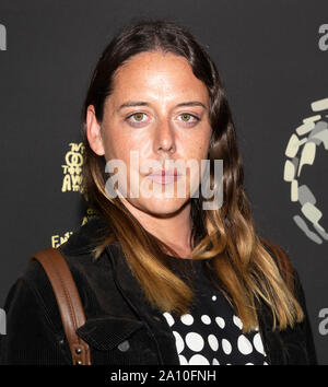 Los Angeles, CA - 21 Sept, 2019 : Rousseur assiste à la Los Angeles Centre LGBT's gold Vanguard Anniversaire Célébration 'Cœur d'Or' à la Grecque Le Banque D'Images