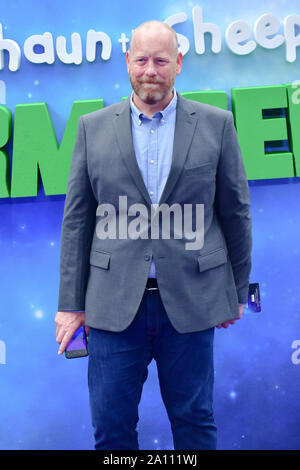 Richard Webber assister au film Shaun le mouton : Livre Farmageddon, à Odéon LUXE le 22 septembre 2019, Londres, Royaume-Uni. Credit Photo : Alamy/Capital Live News Banque D'Images