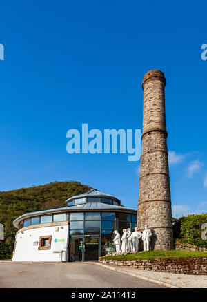 Papule Martyn Argile de Chine Heritage Centre, St Austell, Cornwall, UK. Banque D'Images