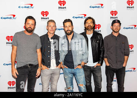 20 septembre 2019, Las Vegas, Nevada, États-Unis : BRAD TURSI, TREVOR ROSEN, MATTHEW RAMSEY, GEOFF cintrées et vendeurs de Pentecôte arrivent à la Old Dominion iHeartRadio Music Festival à T-Mobile Arena de Las Vegas, Nevada (crédit Image : © Daniel DeSlover/Zuma sur le fil) Banque D'Images